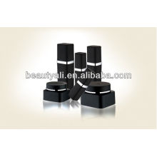 Black Plastic PP Bottle For Lotion Packaging